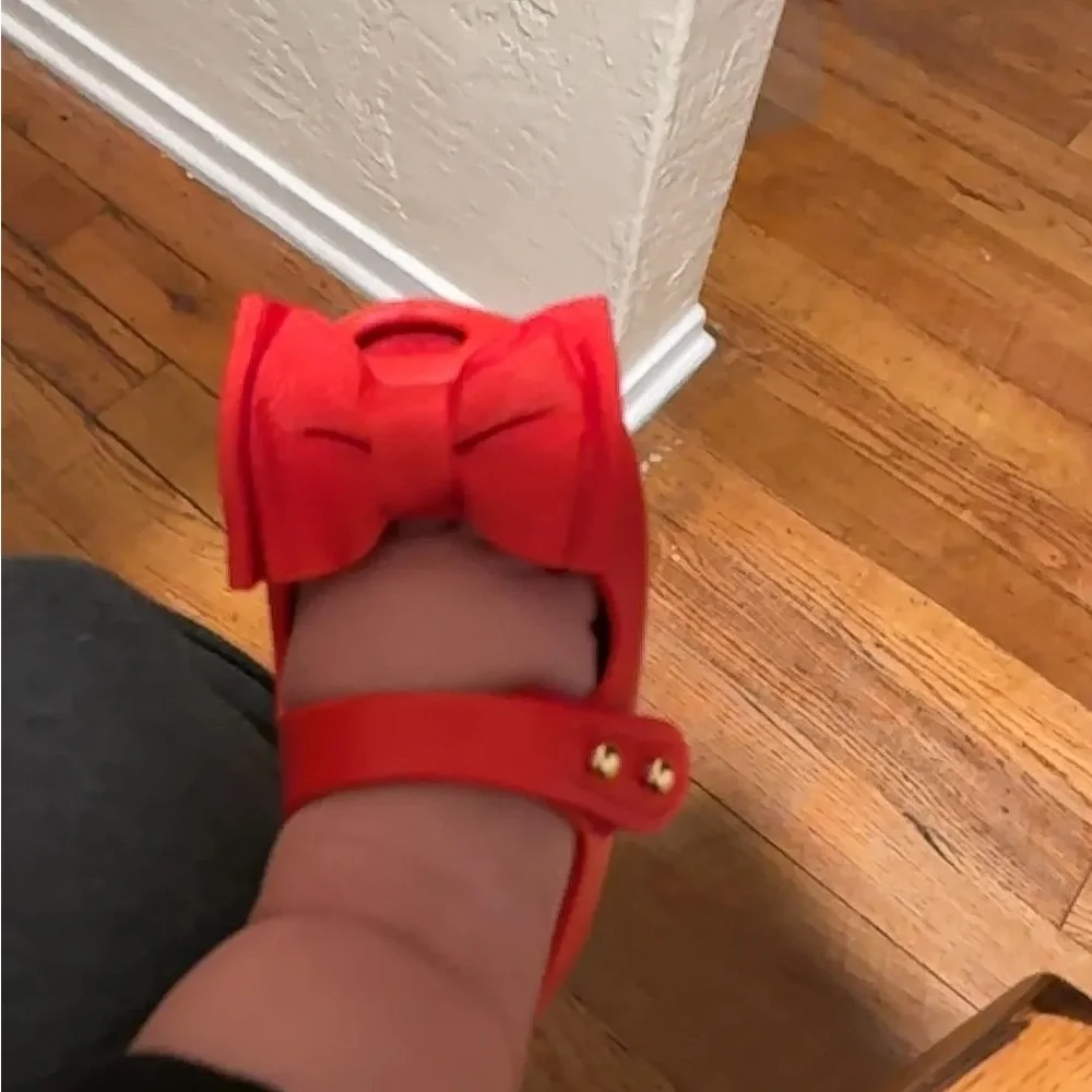 NWT MINI MELISSA My First Mini Melissa Baby Ultragirl Mary Jane Flat Size 3